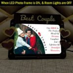 Best Couple Customized LED Photo Frame - BC1 - Image 3