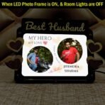 Best Husband Customized LED Photo Frame #BH20 - Image 3