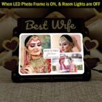 Best Wife Customized LED Photo Frame #BW40 - Image 3