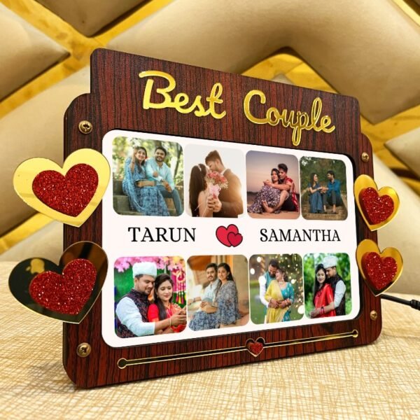 Best Couple Led Photo Frame - Gift For Couple - BC26-2