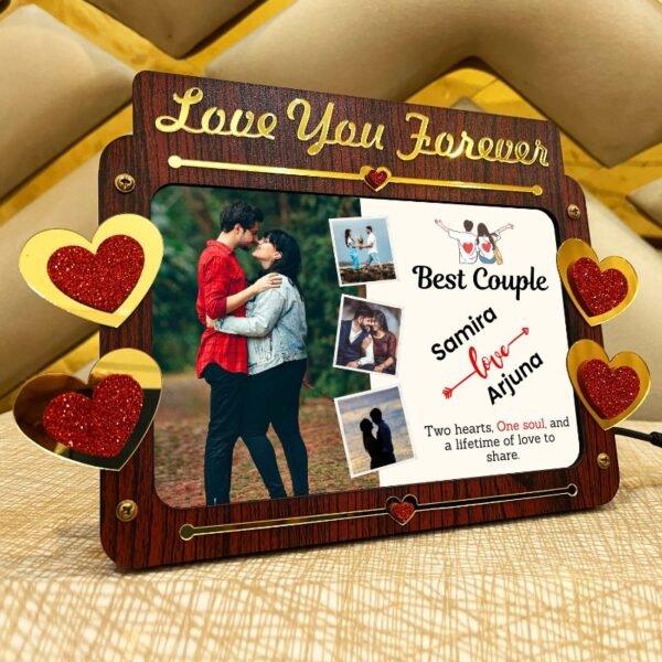 Best Couple Led Photo Frame - Gift For Couple - LYF24-2