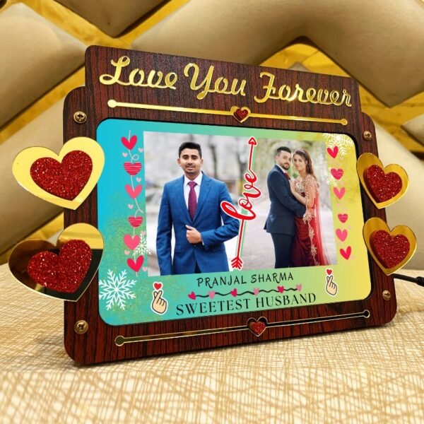 Best Husband Led Photo Frame - Gift For Husband - LYF19-2