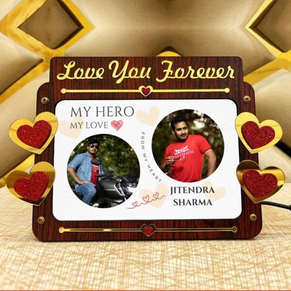 Best Husband Led Photo Frame - Gift For Husband - LYF20-1