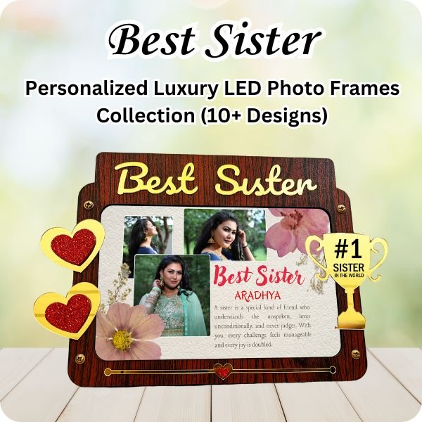 Best Sister LED Photo Frames Collection