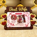 Best Wife Led Photo Frame - Gift For Wife - BW16-1