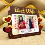 Best Wife Led Photo Frame - Gift For Wife - BW17-2