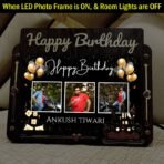 Happy Birthday Customized LED Photo Frame #HB4 - Image 3