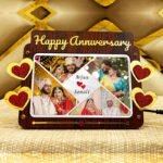 Happy Anniversary Led Photo Frame - Anniversary Gift - HA25-1