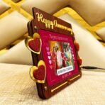 Happy Anniversary Couple Customized LED Photo Frame #HA27 - Image 4