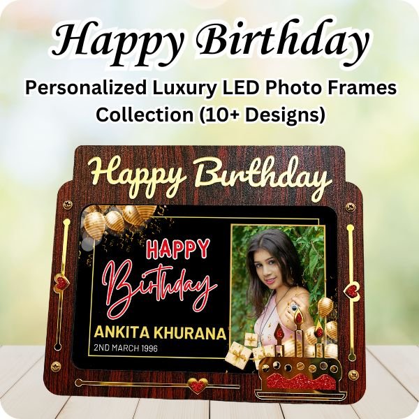 Happy Birthday LED Photo Frames Collection