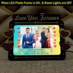 Best Husband Customized LED Photo Frame #LYF19 - Image 3
