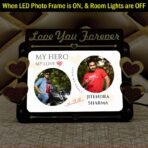 Best Husband Customized LED Photo Frame #LYF20 - Image 3