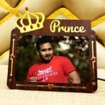 Prince Led Photo Frame - Gift For Boys Kids Husband Brother -PB44-1