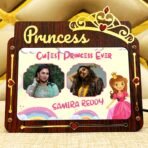 Princess Led Photo Frame for Girls - Girls Photo Frame Gift For Sister Wife Girl Friend - PG21-1