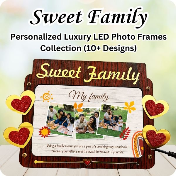 Sweet Family LED Photo Frames Collection