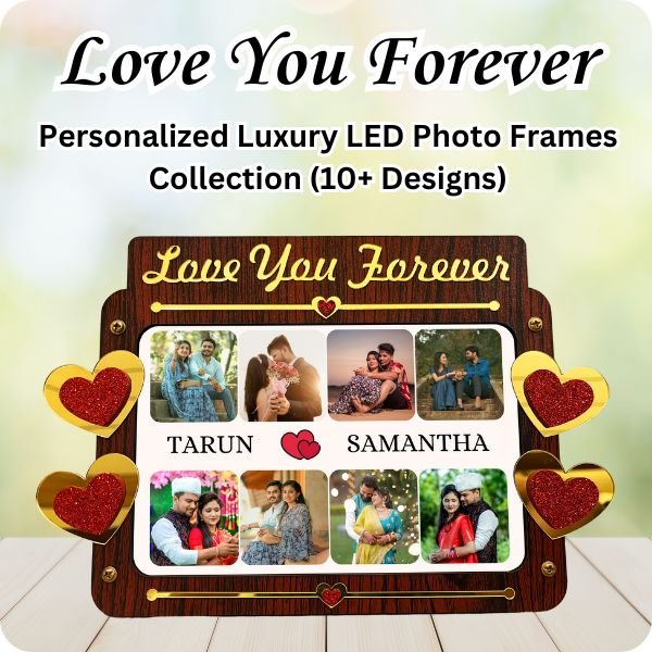 Love You Forever LED PHOTO FRAME